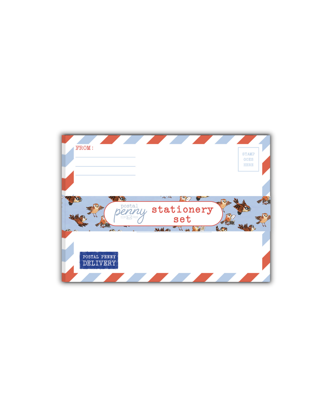 Postal Penny Stationery Set